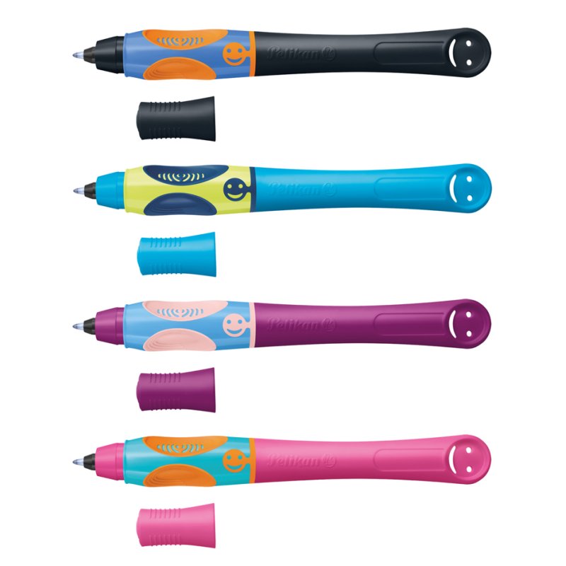 Pelikan griffix stylo d'apprentissage Sweet Berry, gaucher, baies/bleu clair, ergonomique